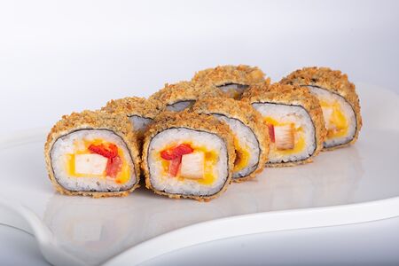 Ролл Куриная темпура