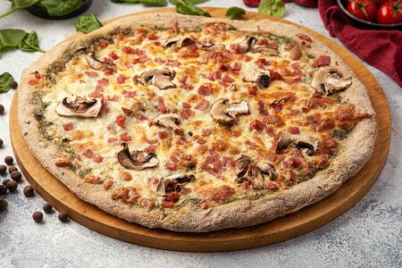 Ветчина и грибы