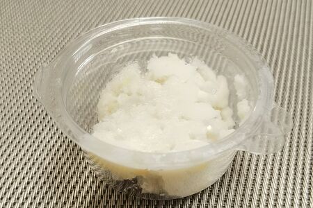 Смалец с чесноком порционно