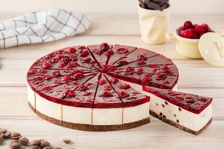 Чизкейк Вишня и шоколад