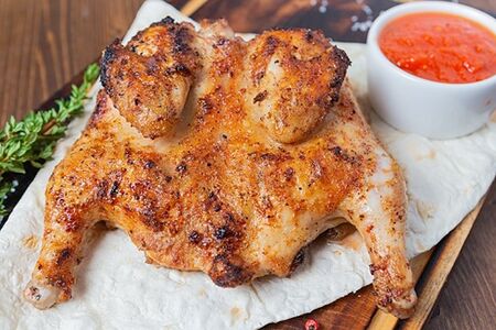 Цыпленок на углях