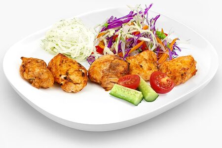 Куриное филе на углях