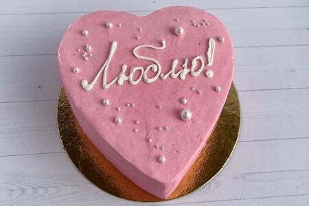 Бенто-торт Сердце подарок на День святого Валентина №102