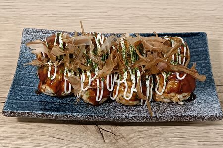 Такояки с курицей