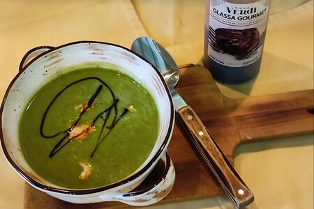 Крем-суп из шпината