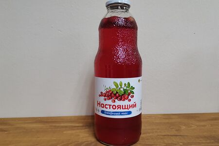 Клюквенный морс Алонка (настоящий)