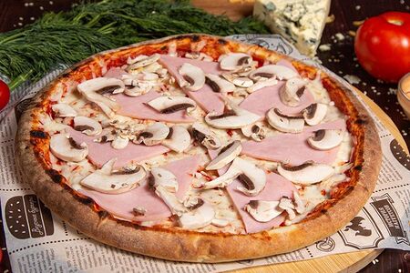 Ветчина с грибами