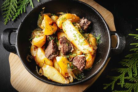 Жаркое с говядиной
