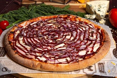 Пицца Чикен барбекю