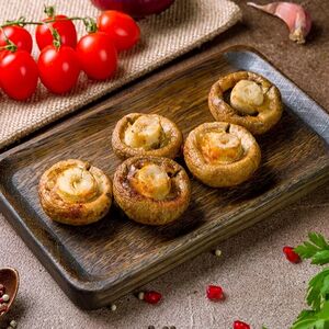 Грибы на мангале