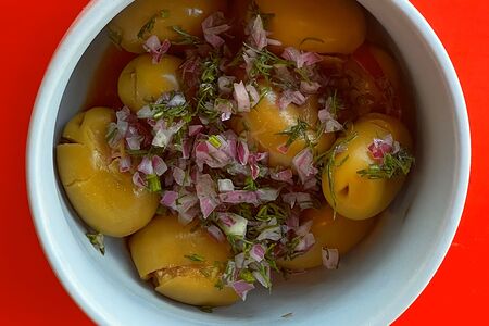 Битые оливки