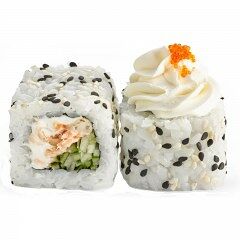 Фиш-ролл с крабом