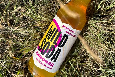 Wild soda апельсин, маракуйя