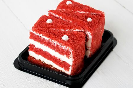 Набор пирожного Красный бархат