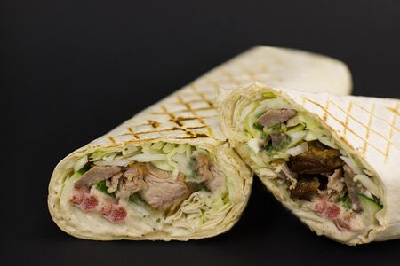 Шаурма с курицей макси