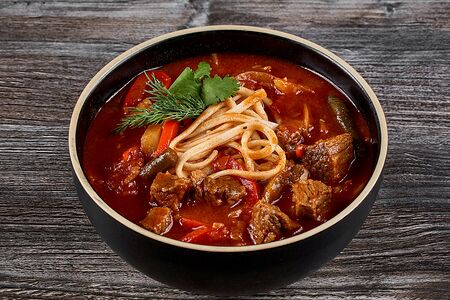 Лагман с говядиной