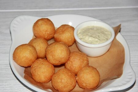 Сырные крокеты