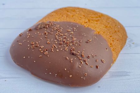 Бретонское печенье в шоколаде