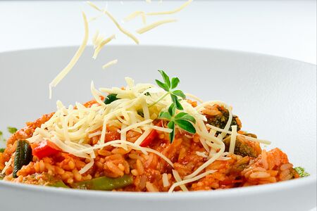 Овощное ризотто