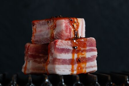 Свиные ребра маринованные