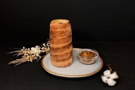 Трдельник с варёной сгущенкой