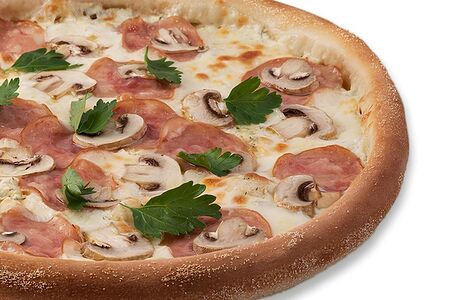 Ветчина и грибы