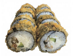 Сливочный угорь темпура 8 шт