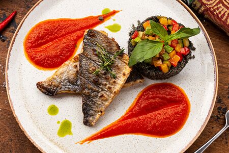 Дорадо с кускусом