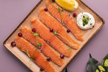 Лосось слабой соли