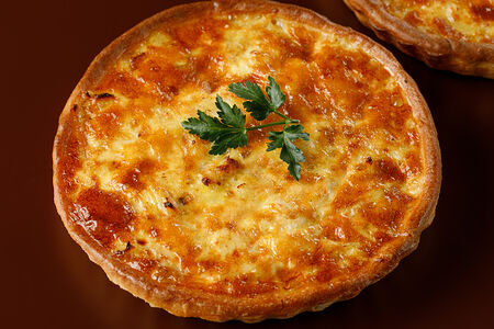 Киш с картофелем и курицей