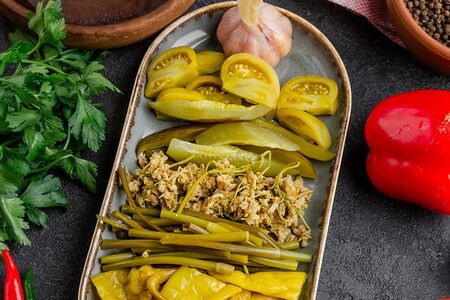 Ассорти осенних солений