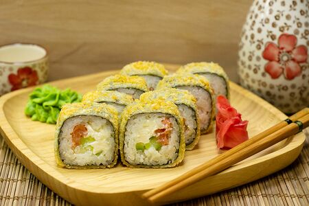 Лосось темпура