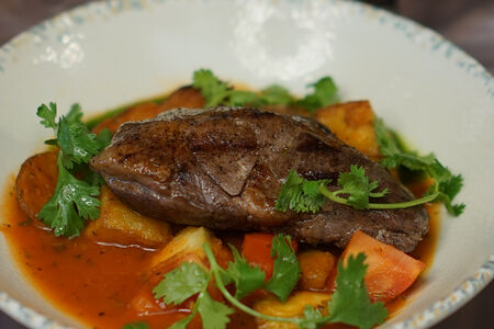 Ягнёнок с овощами