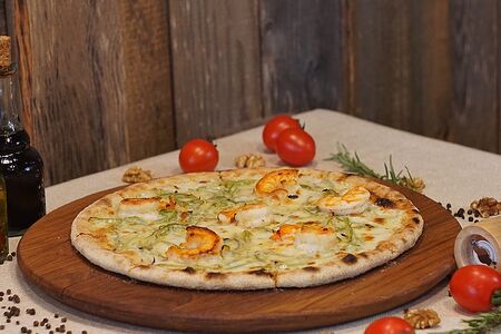 С креветками и цукини