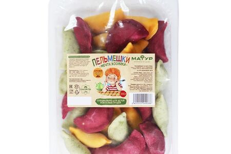 Пельмени Мечта хозяйки Цветной микс