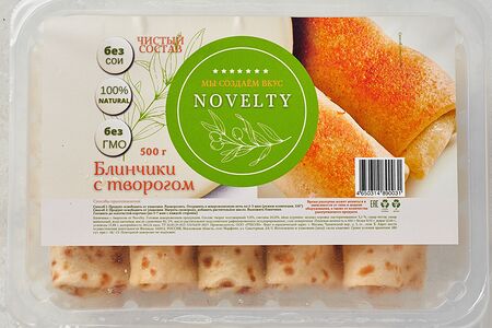 Блинчики с творогом Novelty