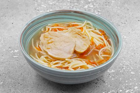 Суп-лапша с куриным филе