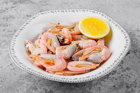 Магаданские креветки отварные