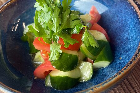 Салат Бабушкина грядка