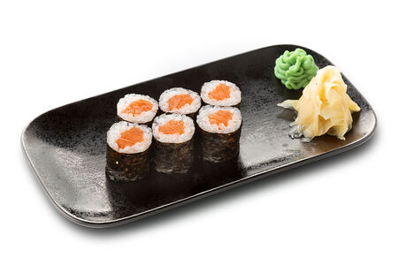 Ролл с лососем