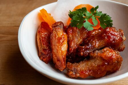 Крылья в соусе терияки