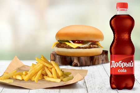 Бургер комбо