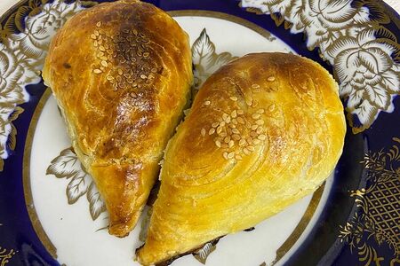 Мини самса из говядины и картошки