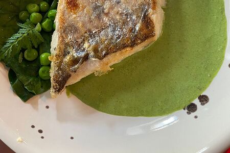 Судак на гриля