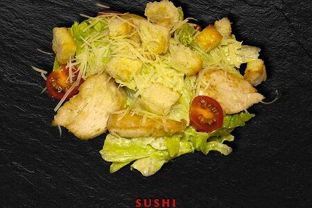 Салат цезарь с курицей