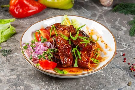 Голландские ребрышки со сладким чили