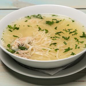 Суп Угра с домашней лапшой