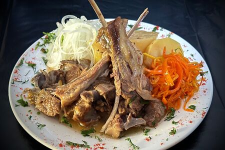 Казан-кебаб из баранины