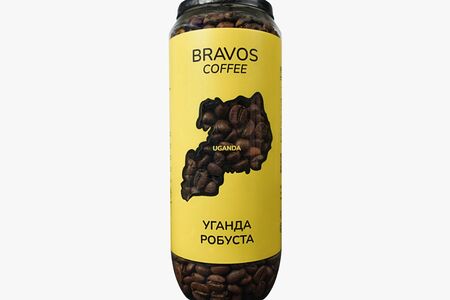 Кофе в зернах Bravos Уганда Робуста