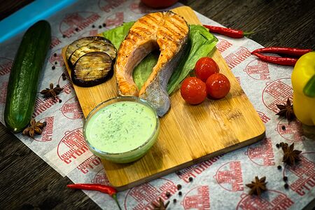 Стейк из форели